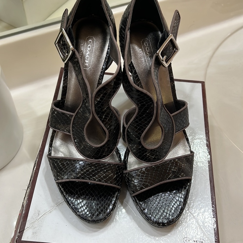 Coach Ivanah Python Shoes - image 2